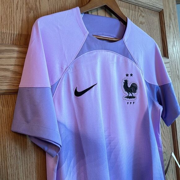 NIKE Stadium Goalkeeper Dri-FIT Short-Sleeve France Soccer Jersey *NEW* - Picture 13 of 15